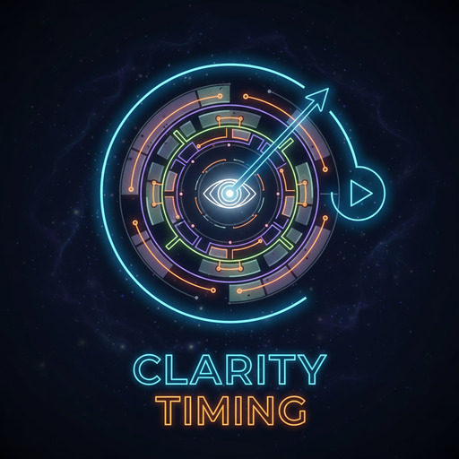 Clarity and timing cue icon