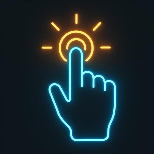Tap gesture icon