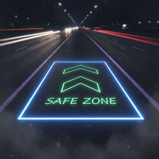 Highlight of a safe gap pocket