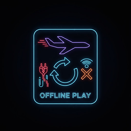 Offline airplane mode icon