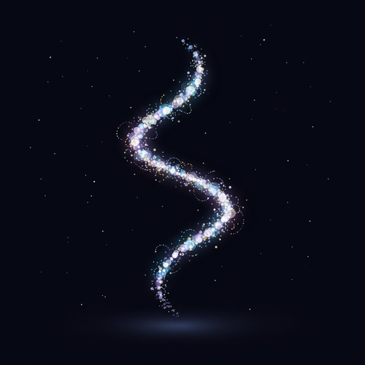 Sparkle trail token with dotted glow